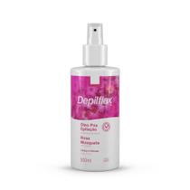 Óleo Removedor Cera Pós Depilação Corporal 500ml Depilflax Óleo Removedor Cera Pós Depilação Corporal 500ml Depilflax