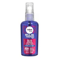 Óleo Reparador Extra Forte Super Silicone 60ml - Salon Line