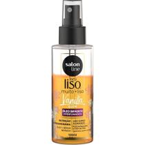 Oleo salon line meu liso vanilla glow muito+liso 120ml