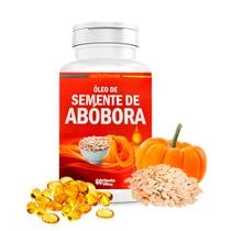 Óleo Semente de Ábobora Prensado a Frio 60 cápsulas de 1000 mg - NatuForme