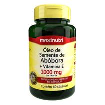 Óleo Semente de Abóbora + Vitamina E 60 Cápsulas Maxinutri Óleo Semente de Abóbora + Vitamina E 60 Cápsulas Maxinutri