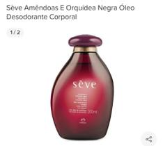 Óleo Sève Desodorante Corporal Amêndoas e Orquídea Negra - 200ml - Seve