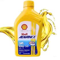 Óleo Shell 20w50 Advance Moto Ax5 Mineral Premium 1 Litro