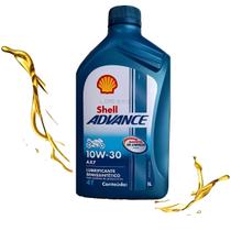 Óleo Shell Ax7 10w30 Semi-Sintetico 4 Tempos 1 Litro Advance Óleo Shell Ax7 10w30 Semi-Sintetico 4 Tempos 1 Litro Advance