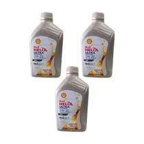 Óleo Shell Helix Ultra 0W20 Dexos1 Gen2 - Kit Com 3 Unidades