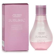 Óleo Shiseido Sublimic Luminoforce Brilliance para cabelos coloridos