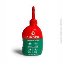 Óleo singer 100ml lubrificante multiuso.