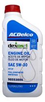 Óleo Sintético Motor Sae 5W-30 Api Sp Dexos 1 Gen 3 Acdelco