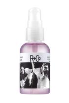 Óleo suavizante R+Co, espelho bidirecional, leve, 60 ml, vegano