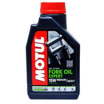 Oleo Suspensao Garfo Bengala Amortecedor Fork Oil Sintetico Expert Medio / Pesado 15w 1 Litro Motul