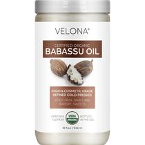 Óleo transportador velona Óleo de babaçu USDA orgânico 946ml