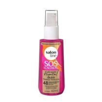 Óleo Trata e Finaliza S.O.S Cachos De Repente Pronta 42ml - Salon Line