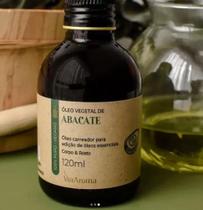 Óleo Vegetal Abacate carreador para aromaterapia 120mL Via Aroma