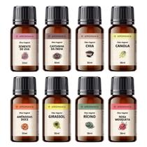 Óleo Vegetal Carreador 100 Puro e Natural 30ml Capilar Corpo e Rosto