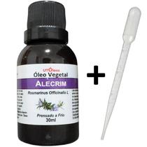 Óleo Vegetal De Alecrim 100% Puro 30ml - Utoleos