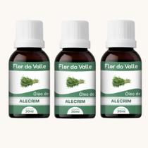 Óleo Vegetal De Alecrim 30ml Flor Do Valle - Essencial Óleo Vegetal De Alecrim 30ml Flor Do Valle - Essencial