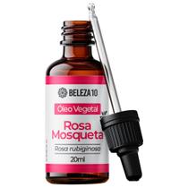 Óleo Vegetal Rosa Mosqueta 100% Puro 20ml Beleza10