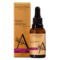 Óleo Vegetal Semente De Uva 100% Puro Natural Amantikir 30ml