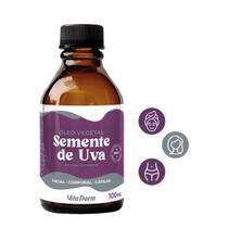 Óleo Vegetal Semente de Uva 100ml Vita Derm Óleo Vegetal Semente de Uva 100ml Vita Derm