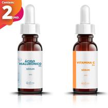 Oléo Vitamina C Serum Hialurônico Hidratante Acne Cosmético