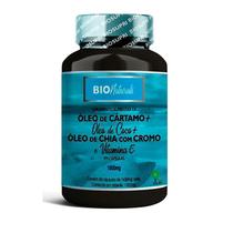Óleos de Cártamo, Coco e Chia com Cromo e Vitamina E - Biosupri