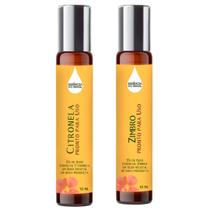 Óleos Essenciais Prontos Citronela e Zimbro Roll On 10ml