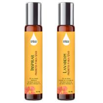 Óleos Essenciais Prontos Inspirar E Lavandim Roll On 10Ml Óleos Essenciais Prontos Inspirar E Lavandim Roll On 10Ml