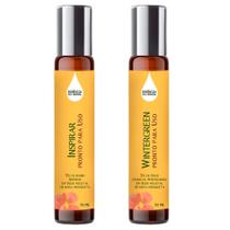 Óleos Essenciais Prontos Inspirar E Wintergreen Roll On 10Ml Óleos Essenciais Prontos Inspirar E Wintergreen Roll On 10Ml