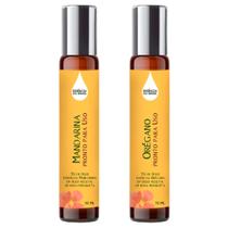 Óleos Essenciais Prontos Mandarina e Orégano Roll On 10ml