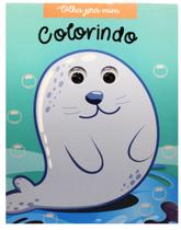 Olha pra mim - Colorindo o fundo do mar