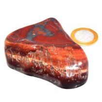 Olho de Tigre Rolado Pedra Natural Origem Africa 72mm 107g