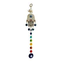 Olho Grego Mão Hamsá Elefante 7 Chakras Para Pendurar