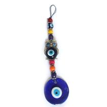 Olho Grego Móbile Coruja Grande - Amuleto da Sorte