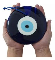 Olho Grego Murano De Vidro Grande Amuleto Proteção Para Casa