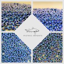 Olho grego poliester/acrilico 10mm 50 pcs