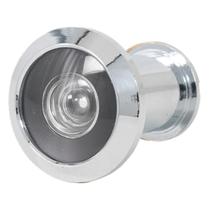 Olho Mágico Cromado Para Porta De Madeira Alumínio Beltools