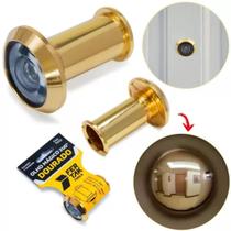 Olho Magico Visor Porta De Madeira Dourado 35 A 50Mm - Fertak