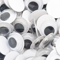 Olho Móvel Para Artesanato Plástico 16mm 75pçs 10g