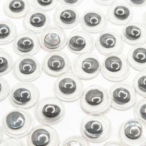 Olho Móvel Para Artesanato Plástico 6mm 300pçs 6g