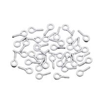 Olhos De Parafuso Coloridos Em Liga De Zinco 100pçs 4x8/5x10mm Mini Ilhoses Pinos Fechos Para