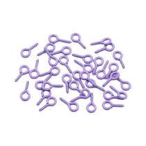 Olhos De Parafuso Coloridos Em Liga De Zinco 100pçs 4x8/5x10mm Mini Ilhoses Pinos Fechos Para