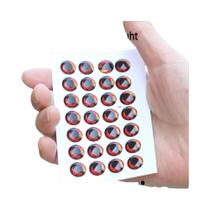 Olhos De Peixe Holográficos 3D De Epóxi De 9mm a 12mm, 100 Peças, Material Para Montagem De Iscas De