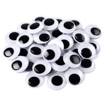 Olhos Móveis Autoadesivos FEBSNOW 200 unidades 20mm Olhos Móveis Autoadesivos FEBSNOW 200 unidades 20mm