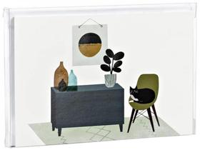 OLIVE'S HOUSE TUXEDO CAT BIG NOTECARD SET - 17,80x12,00 OLIVE'S HOUSE TUXEDO CAT BIG NOTECARD SET - 17,80x12,00