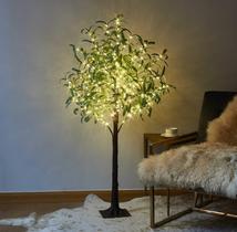 Oliveira iluminada LITBLOOM 1,2 m com 160 luzes de fada