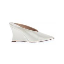 Olivia - Mule Anabela Bico Fino Off White Olivia - Mule Anabela Bico Fino Off White