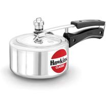 Olla a presión Hawkins de aluminio clásica plateada de 1.5 litros