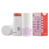 Ollie Bastão 3 Em 1 Coral Blush Batom E Sombra Fps95 4,5g