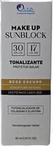 Olya make up sunblock bege escuro 30fps Olya make up sunblock bege escuro 30fps