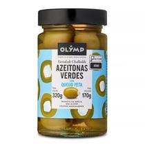 Olymp Azeitonas Verdes com Queijo Feta 200g